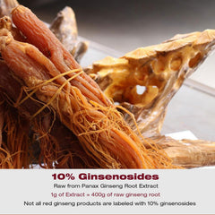 ECO-TASTE Ginseng powder in smoothie for a subtle boost.
