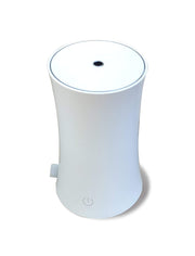 EcoGecko Clean Lines diffuser with a soft top LED ring for elegant ambient lighting