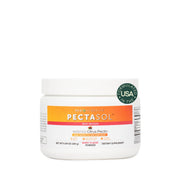 EcoNugenics PectaSol berry powder jar shows berry flavor and daily wellness use