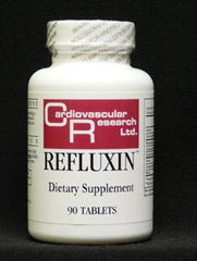 Ecological Formulas Refluxin bottle front, promoting everyday digestive comfort