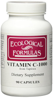 Ecological Formulas Vitamin C-1000 capsule bottle from tapioca for daily wellness