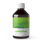 EcoNugenics EcoProbiotic bottle front showing vegan liquid formula for gut support.