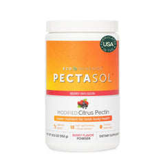 EcoNugenics PectaSol Berry Powder bottle with scoop for immune support