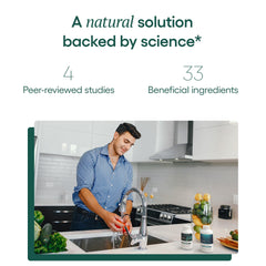 EcoNugenics ProstaCaid label highlighting natural ingredients blend.