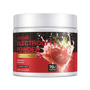 EDBOBOU strawberry electrolyte powder bottle front for quick workout hydration.