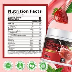 EDBOBOU strawberry electrolyte powder scoop for accurate servings.