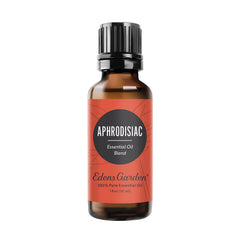 Edens Garden Aphrodisiac bottle pour, ready for intimate massage or diffusion.