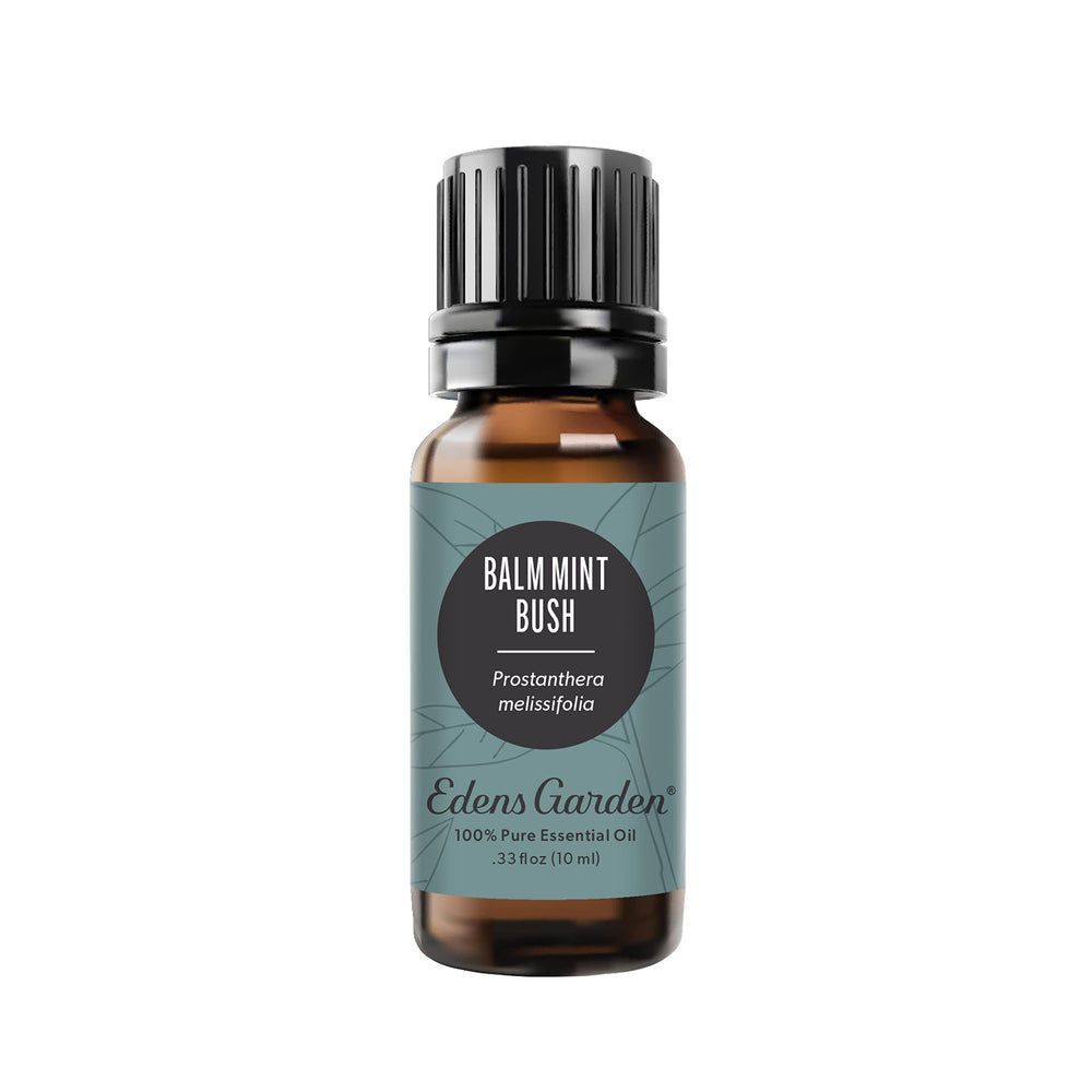 Edens Garden Balm Mint Bush diffuser emits a fresh, invigorating aroma.
