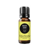 Edens Garden Breathe Easier bottle front showing label for uplifting aromatics.