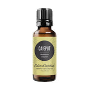 Edens Garden Cajeput essential oil bottle for diffuser and skin care.