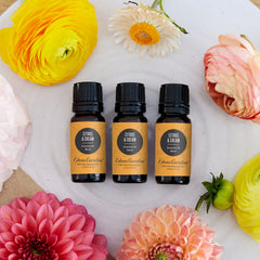 Edens Garden Citrus Cream diffuser setup, uplifting citrus aroma