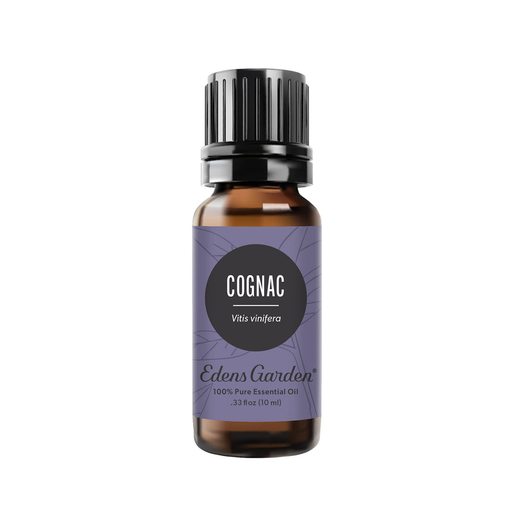 Edens Garden Cognac essential oil bottle ready for diffusion and blending.