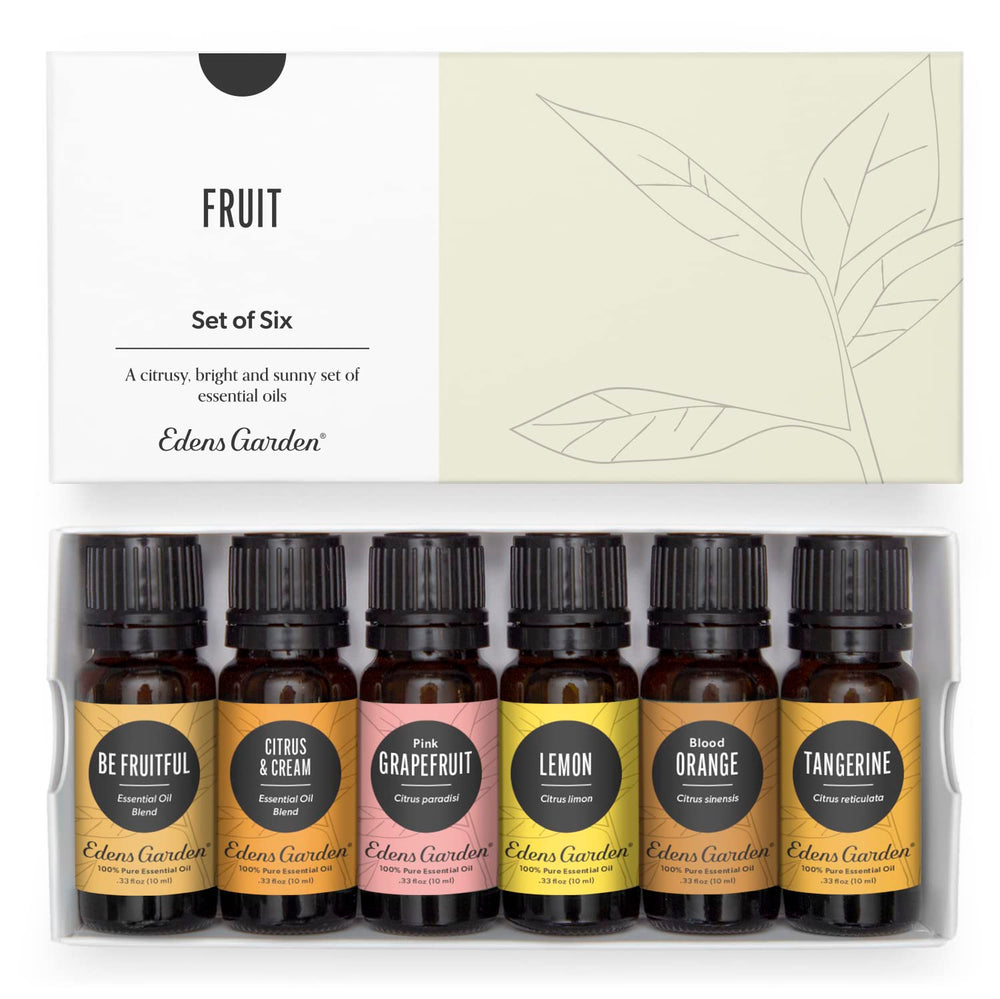 Edens Garden Lemon bottle for uplifting diffused aroma and bright mood