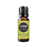 Edens Garden Galbanum essential oil bottle for grounding aromatherapy and versatile use.