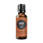 Edens Garden ginger oil bottle front view, ideal for energizing diffuser use.