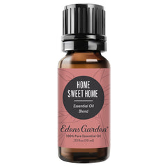 Edens Garden Home Sweet Home diffuser bottle offers a cozy aroma ideal for diffusing