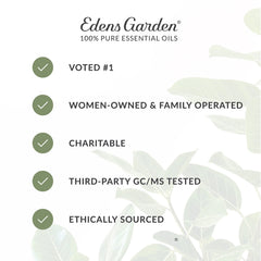 Edens Garden Joy bath blend for a soothing self-care moment.