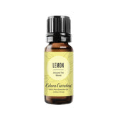 Edens Garden Lemon Around The World bottle pour showing fresh citrus aroma