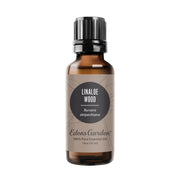 Edens Garden Linaloe Wood bottle pour for diffuse aromatherapy and calm ambiance.