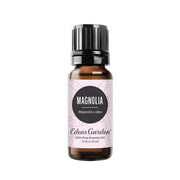 Edens Garden Magnolia essential oil bottle closeup for premium aromatherapy and skin care.
