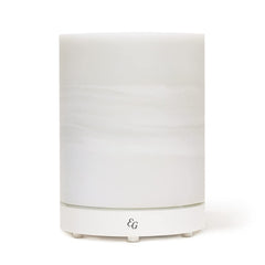 Edens Garden Pearl Diffuser in white front view for relaxing aromatherapy at home.