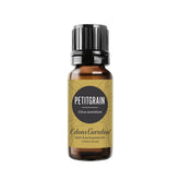 Edens Garden Petitgrain bottle front view for subtle relaxation and easy topical use.