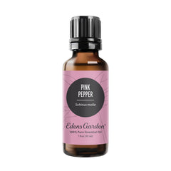 Edens Garden Pink Pepper oil bottle ready for diffuser ambiance