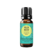 Edens Garden Pollen Buster bottle close-up for diffusing.