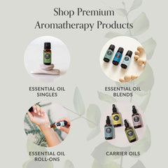 Edens Garden roll-on on wrist, ready for calming on demand.
