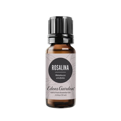 Edens Garden Rosalina oil bottle showing premium purity for diffusion.
