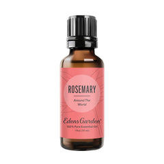 Edens Garden Rosemary Around The World bottle for diffuse aromatherapy and focus
