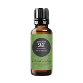 Edens Garden Sage-Dalmatian essential oil bottle ready for diffusion and home use.