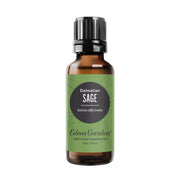 Edens Garden Sage-Dalmatian essential oil bottle ready for diffusion and home use.