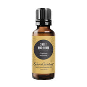 Edens Garden Sweet Marjoram essential oil bottle ready for diffuser use to promote relaxation.