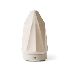 Edens Garden Tan Diamond diffuser with LED glow for ambient aromatherapy