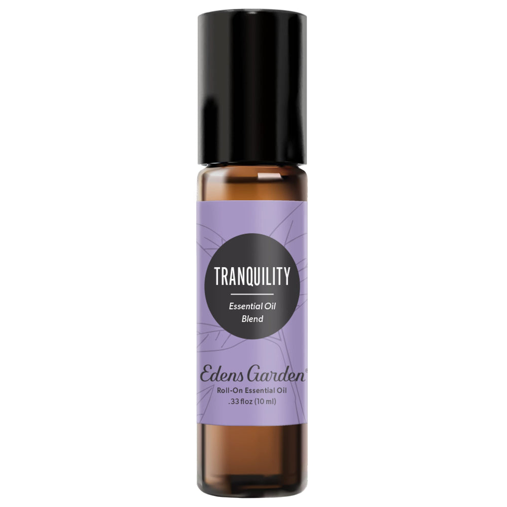 Edens Garden Tranquility bottle pour highlights a premium pre-diluted blend for calm moments