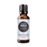 Edens Garden Vanilla Oleoresin bottle offers a rich vanilla aroma for diffusing.