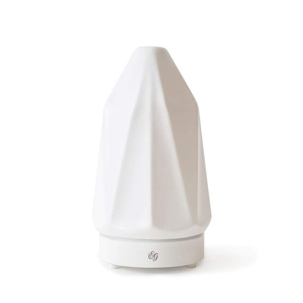 Edens Garden White Diamond Diffuser close-up shows natural stone finish for a calming home ambiance.