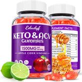 EDUDYF Keto ACV gummies bottle for easy daily support on the go.