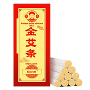 Eeorxhl Pure Moxa Stick neck-application for warm, targeted traditional therapy.