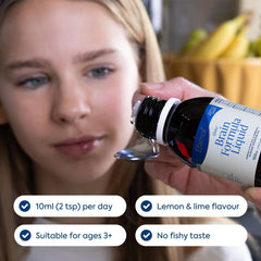 Efamol Efalex glass bottle preserves freshness with natural vitamin E