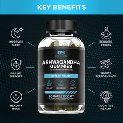 Effective Nutra Ashwagandha Gummies close up of natural berry flavor
