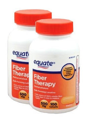 EFINITYER Equate Fiber Therapy two-bottle set for daily fiber support.