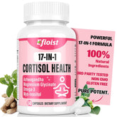 Efioist Cortisol Supplement for Women bottle front showing a calm mood.