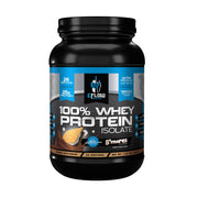 eflow Nutrition Smores whey protein tub highlighting post-workout recovery