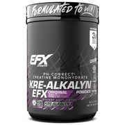 EFX Kre-Alkalyn EFX powder container ready for intense workouts