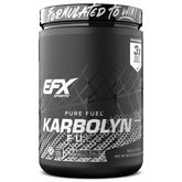 EFX Sports Karbolyn Fuel bottle front shows clear branding for quick product recognition.