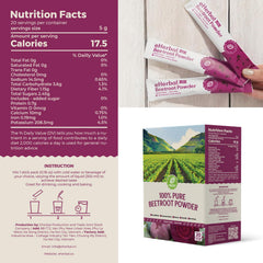 freeze-dried beet root packets preserve flavor and nutrients