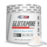 EHP Labs L Glutamine powder tub supports recovery and gut health.