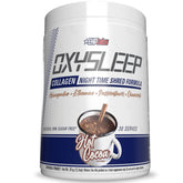 EHP Labs OxySleep collagen tub front view for bedtime wellness.